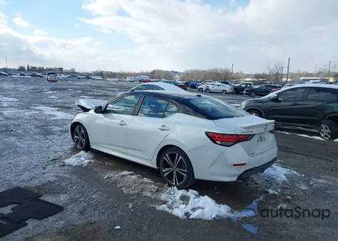 2020 Nissan Sentra Sr Xtronic Cvt z USA, uszkodzony, nr VIN 3N1AB8DV4LY217129